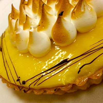 Tarte au citron et meringue